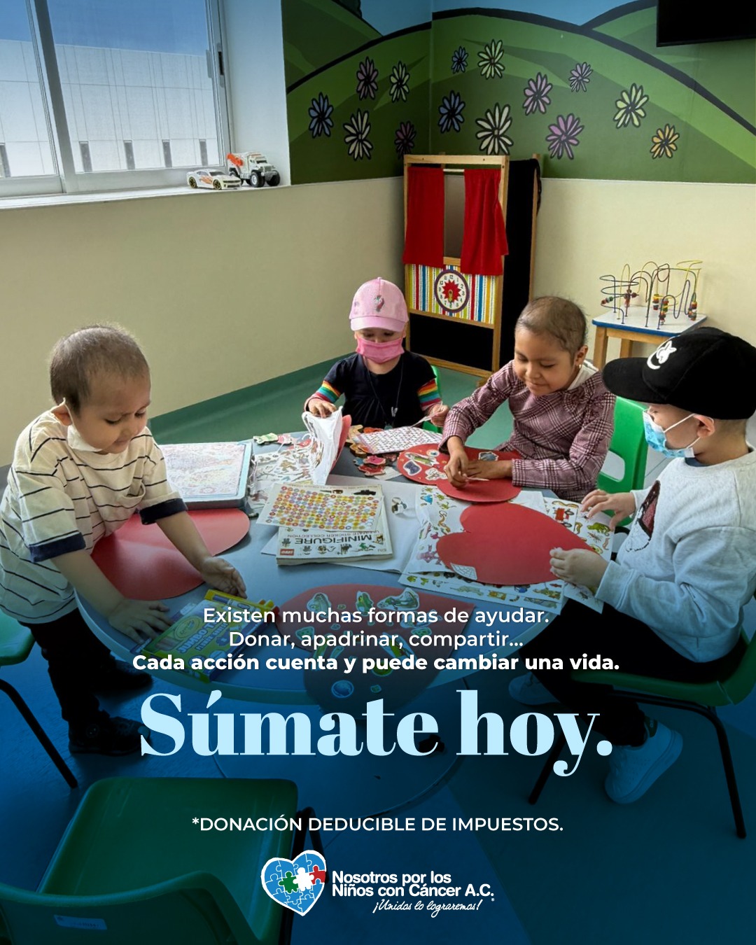 Más de 20 años en su lucha contra el cáncer infantil