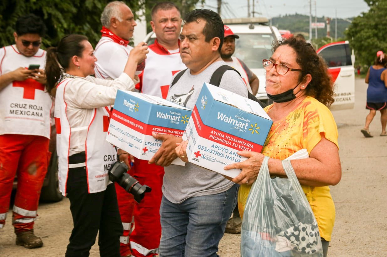 Cruz Roja Mexicana habilitó centros de acopio en Veracruz